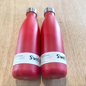 S’well 17 oz stainless steel water bottle set of 2